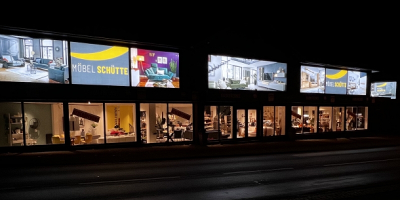 Schütte: Außenwerbung