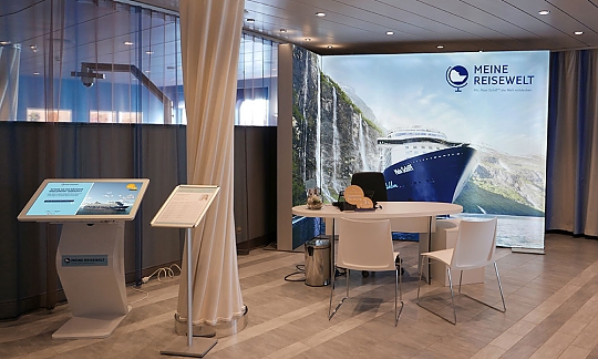 Leuchtdisplays Mein Schiff