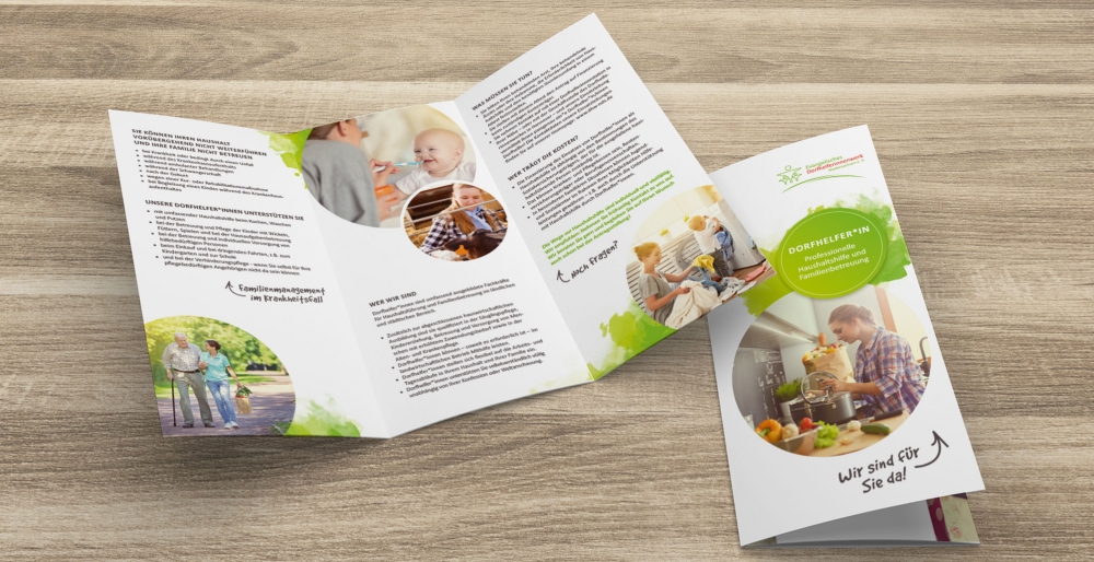 Evangelisches Dorfhelferinnenwerk Flyer