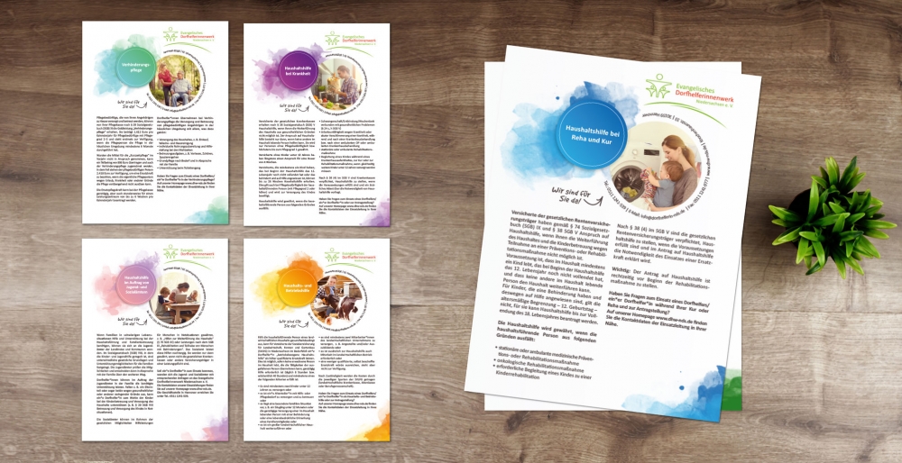 Evangelisches Dorfhelferinnenwerk Informationszettel