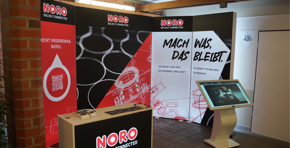 Messestand Noro BIB