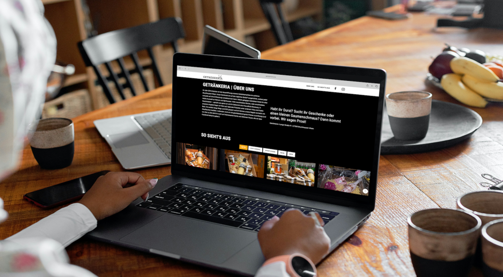 Website Getränkeria