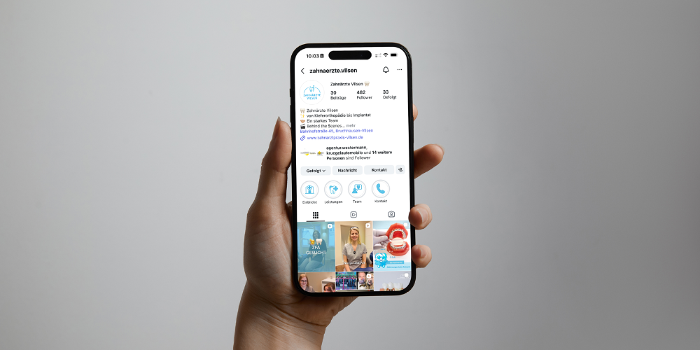 Instagram Zahnärzte Vilsen